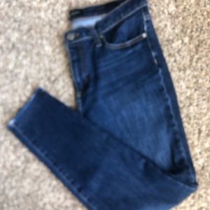 Banana Republic mid rise skinny jeans